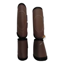 Kit Cloche Com Caneleira E Cloche , Resistente Para Cavalo Cor Marrom Foto mini  2