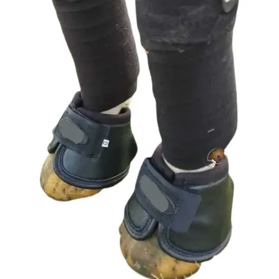 Kit Cloche Com Caneleira E Cloche , Resistente Para Cavalo Cor Marrom Foto 1