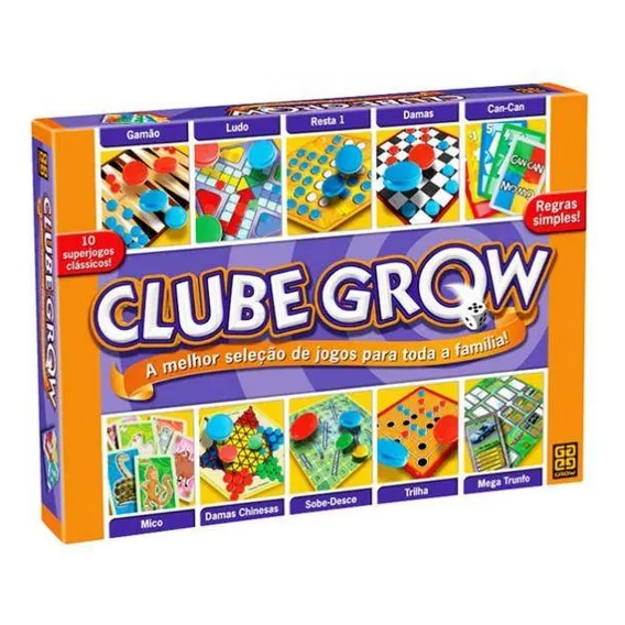 Kit Clube Grow 10 Jogos - Grow 02399 Foto 1