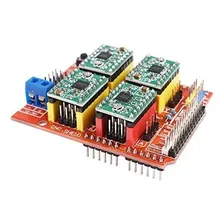 Kit Cnc Shield V3 + 4 Driver A4988 Com Dissipador Foto mini 2