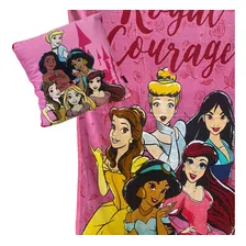 Kit Cobertor Manta E Almofada Disney Princesas Foto mini 3
