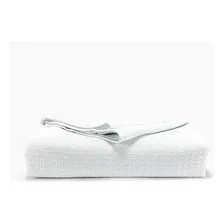 Kit Cobre Leito Colcha Casal 3 Peças Hotelaria Piquet Branco Foto mini 3
