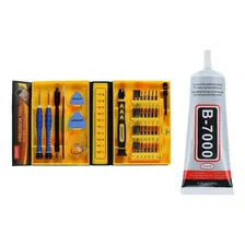 Kit Cola Para Tela Multiuso B7000 + Kit Chaves Yaxun 6028 Foto  mini 1