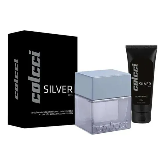 Kit Colcci Silver Men (perfume 100ml + P贸s Barba 100ml) Foto 1