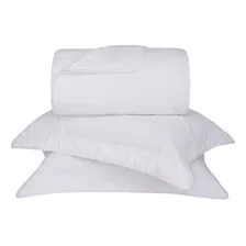 Kit Colcha King Buddemeyer Hanna Jacquard Branco 3 Peças Foto mini  2