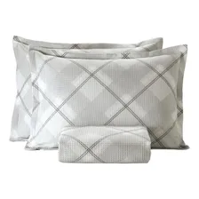 Kit Colcha Madras Dohler Casal Piquet Favo 100% Algodão Foto mini 2