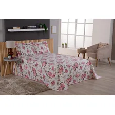 Kit Colcha Viena Casal King 3 Peças Estampado Mercedes Foto mini 1
