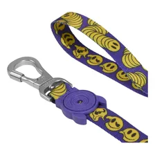 Kit Coleira e Guia para Cachorro Padrão Zeetown Cor Zmiley Estrelas Tamanho da Coleira M Zee Dog Collar Regularleash Foto mini 4