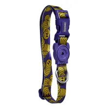 Kit Coleira e Guia para Cachorro Padrão Zeetown Cor Zmiley Estrelas Tamanho da Coleira M Zee Dog Collar Regularleash Foto mini 2