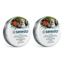 Kit Coleira Seresto 2 Até 8 Kg Para Cães E Gatos Bayer Foto  mini 1