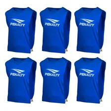 Kit Colete Penalty Futebol De Treino Esportivo Z379 Cor Xxiv Royal Foto mini 1