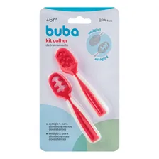 Kit Colher De Treinamento - Buba Rosa Foto mini 1