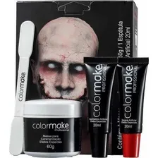 Kit Colormake Efeitos Especiais Feridas E Machucados Sangue Foto mini 1