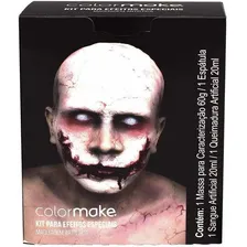 Kit Colormake Efeitos Especiais Feridas E Machucados Sangue Foto mini 4