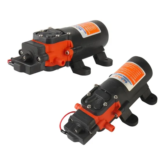 Kit Com 02 Bomba Pressurizadora Automática 1.0 Gpm 12v Barco Foto 1