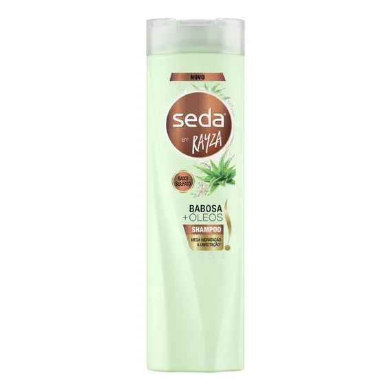 Kit Com 02 - Shampoo Seda - Babosa + Óleos By Rayza - 325ml Foto 1
