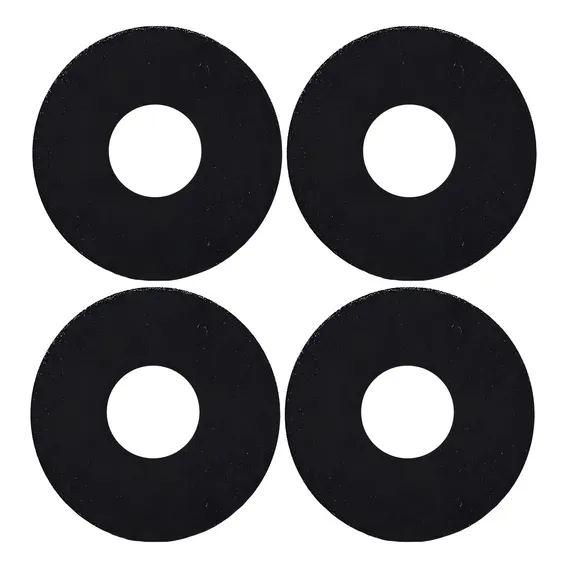 Kit Com 04 Feltros Para Presilha Para Estante Pratos Bateria Foto 1