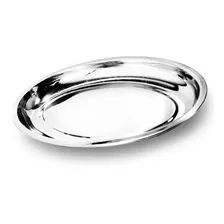 Kit Com 06 Und De Travessa Funda Oval De Inox 21 Cm Cor Cinza Foto mini 1