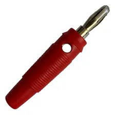 Kit Com 08 Conector Plug Tipo Banana Vermelho E Preto 4mm Foto mini  2