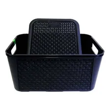 Kit Com 10 Caixas/cestos Organizadoras Rattan 5,8 Litros Foto mini 4