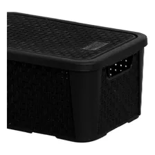 Kit Com 10 Caixas/cestos Organizadoras Rattan 5,8 Litros Foto mini 2