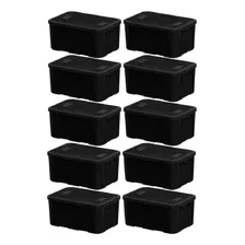 Kit Com 10 Caixas/cestos Organizadoras Rattan 5,8 Litros Foto mini 1