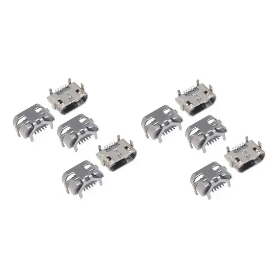 Kit Com 10 Conector De Carga Usb Para Moto G5s Xt1792 Foto 1