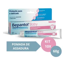 Kit com 10 Cremes Pomada de Assadura Proteção Delicada 60gr Cada ? Bepantol Foto mini 1