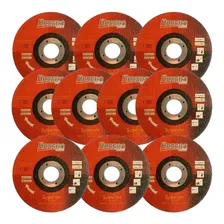 Kit Com 10 Discos Corte 115 X 3.0 X 22 Mm Aço Hessen Foto mini 1
