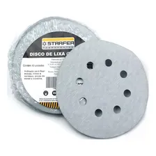 Kit Com 10 Discos De Lixa Velcro Ferro 60 125mm Starfer Foto  mini 1