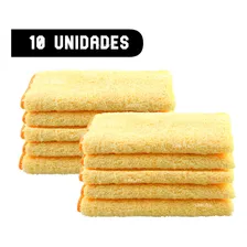 Kit Com 10 Flanelas De Microfibra Premium 40x60 Foto  mini 1