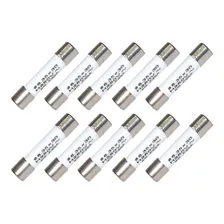 Kit Com 10 Fusível Cerâmico 20a Para Micro-ondas 6x30 Foto  mini 1