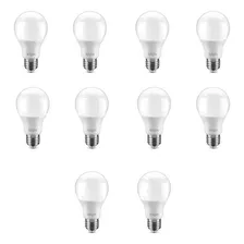 Kit Com 10 Lmpadas Bulbo Led A55 6w Bivolt 6500k Yu Foto mini 1