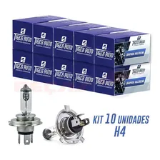 Kit Com 10 Lâmpadas H4 12v Halógena Comum Foto mini 2