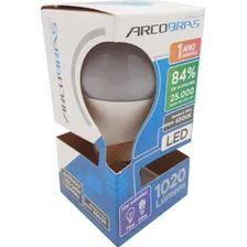 Kit Com 10 Lâmpadas Led Bulbo 12w E27 Bivolt Arcobras Foto mini 1
