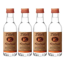 Kit Com 10 Miniaturas Vodka Titos Handmade 50ml Originais Foto mini 2