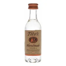 Kit Com 10 Miniaturas Vodka Titos Handmade 50ml Originais Foto mini 1