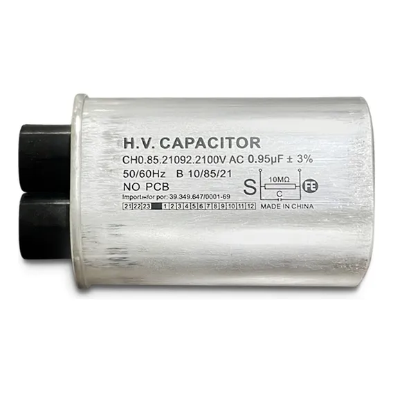 Kit Com 10 Peças Capacitor Para Microondas 0,95uf 2100v Foto 1