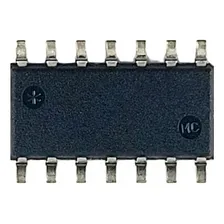Kit Com 10 Peças Ci Porta Lógica Nor Smd - Hc02ag Foto mini 3