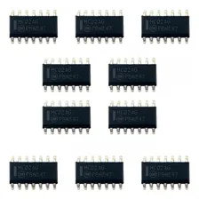 Kit Com 10 Peças Ci Porta Lógica Nor Smd - Hc02ag Foto mini 1