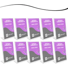 Kit Com 10 Peças Display Acrilico L Barão Laser Art Papel Folha A4 21x30cm Foto mini 1