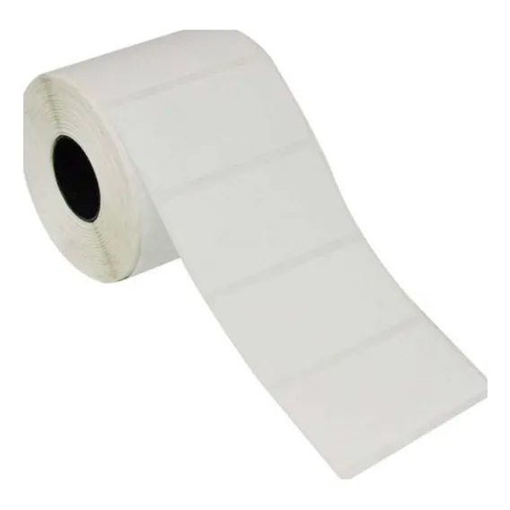 Kit Com 10 Rolos Etiqueta Couche 100x60 (mm) 10x6 Cm Foto 1