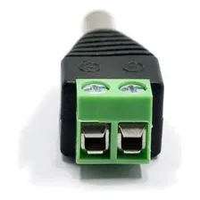 Kit Com 100 Conectores Plug P4 Macho Com Borne Para Cftv Foto mini  3