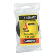 Kit Com 100 Fita Isolante 10m Antichama Adelbras 19mm X 10m Foto mini 3