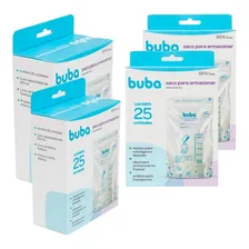 Kit Com 100 Un Saco Para Armazenar Leite Materno 200ml Buba Foto mini 1
