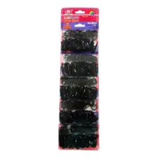 Kit Com 1000 Elásticos De Silicone Preto Foto  mini 1
