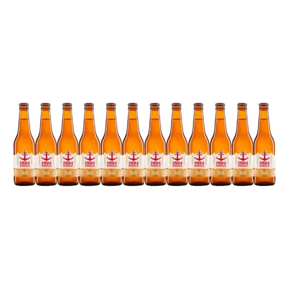 Kit Com 12 Cerveja Artesanal Imigração Pilsen 355ml Foto 1