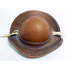 Kit Com 12 Chapeu Lampião Couro Légitimo Cangaceiro Cor Marrom Foto mini  3