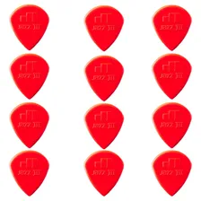 Kit Com 12 Palhetas Dunlop Nylon Jazz Para Guitarra 1.4mm Foto mini 1
