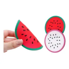 Kit Com 12 Porta Copos Redondo Formato De Frutas Foto mini  2